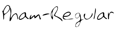 Pham Regular.ttf