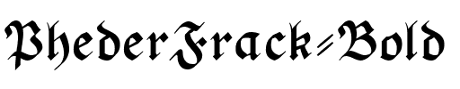 PhederFrack Bold.ttf