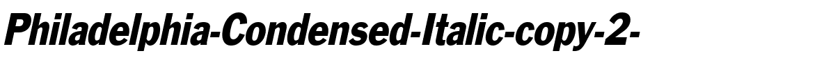 Philadelphia-Condensed Italic.ttf