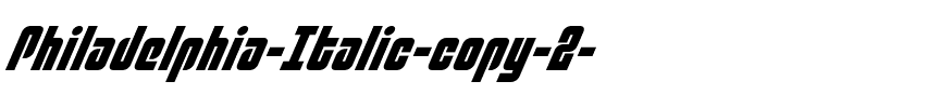 Philadelphia Italic Italic.ttf