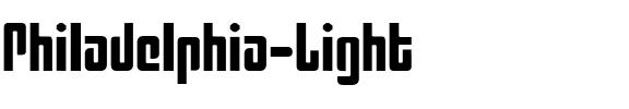 Philadelphia Light Light.ttf
