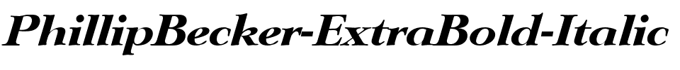 PhillipBecker-ExtraBold Italic.ttf