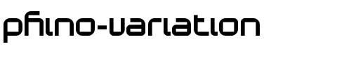 Phino Variation Regular.ttf
