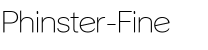 Phinster Fine Normal.ttf