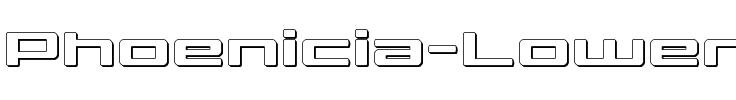 Phoenicia Lower Case 3D Regular.ttf