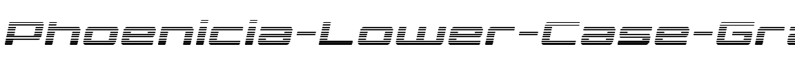 Phoenicia Lower Case Gradient Italic Italic.ttf