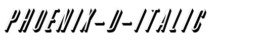 Phoenix D Italic.ttf