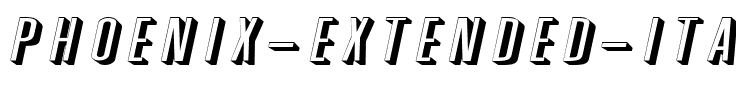 Phoenix Extended Italic.ttf