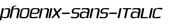 Phoenix Sans  Italic.ttf