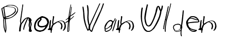 Phont Van Ulden Normal.ttf