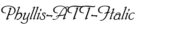 Phyllis CE ATT Kursywa.ttf