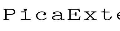 PicaExtended Regular.ttf