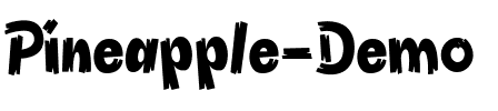 Pineapple Demo Regular.ttf