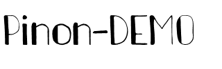Pinon DEMO.ttf