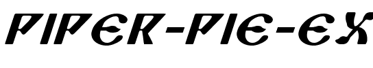 Piper Pie ExpItal ExpItal.ttf