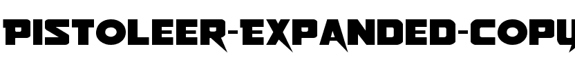 Pistoleer Expanded Expanded.ttf