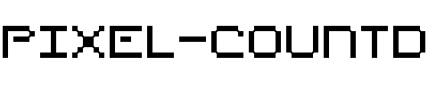 Pixel Countdown Regular.otf