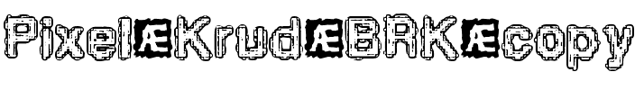 Pixel Krud BRK Regular.ttf