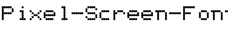 Pixel Screen Font Light.ttf