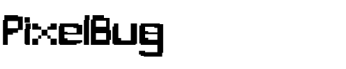 Pixel Bug Regular.otf