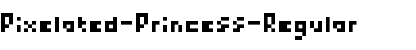 Pixelated Princess Regular.ttf