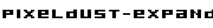 Pixeldust Expanded Bold.ttf