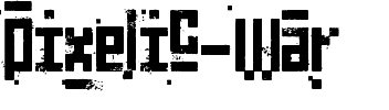 Pixelic War Normal.ttf