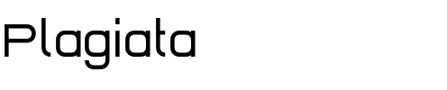 Plagiata Regular.otf