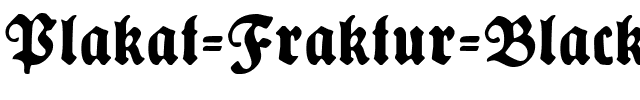 Plakat-Fraktur Black.ttf
