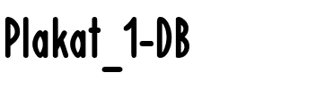 Plakat_1 DB Normal.ttf