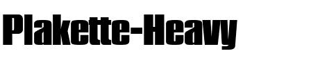 Plakette-Heavy Regular.ttf