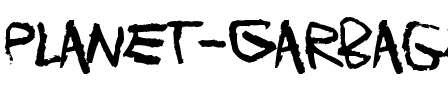 Planet Garbage Regular.ttf