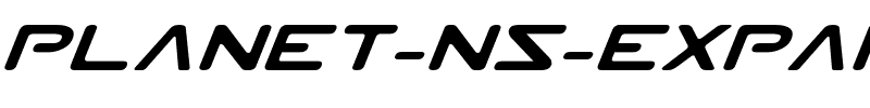 Planet NS Expanded Italic Expanded Italic.ttf