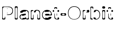 Planet Orbit Regular.ttf
