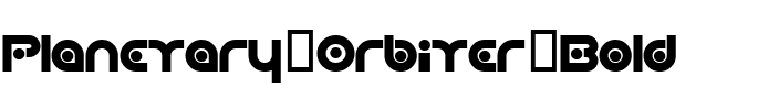 Planetary Orbiter Bold.ttf