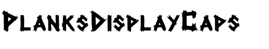PlanksDisplayCaps Regular.ttf