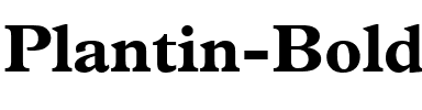 Plantin Bold.ttf
