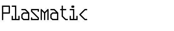 Plasmatic Regular.ttf