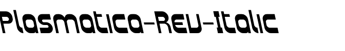 Plasmatica Rev Italic.ttf