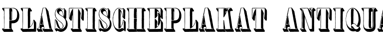 Plastische Plakat-Antiqua Regular.otf