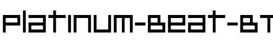Platinum Beat BTN Regular.ttf