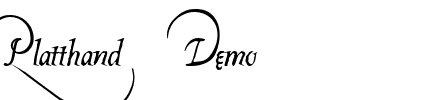 Platthand Demo Regular.ttf