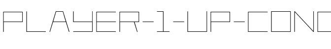 Player 1 Up Condensed Condensed.ttf