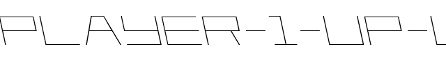 Player 1 Up Leftalic Italic.ttf