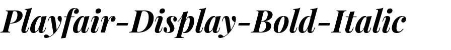 Playfair Display Bold Italic.ttf