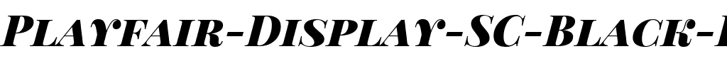 Playfair Display SC Black Italic.ttf