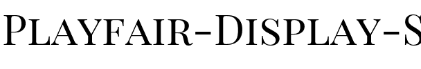 Playfair Display SC Regular.ttf