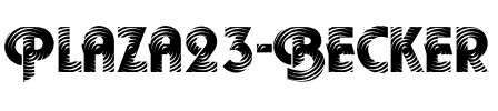 Plaza23 Becker Regular.ttf