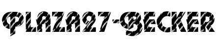 Plaza27 Becker Regular.ttf