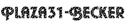 Plaza31 Becker Regular.ttf